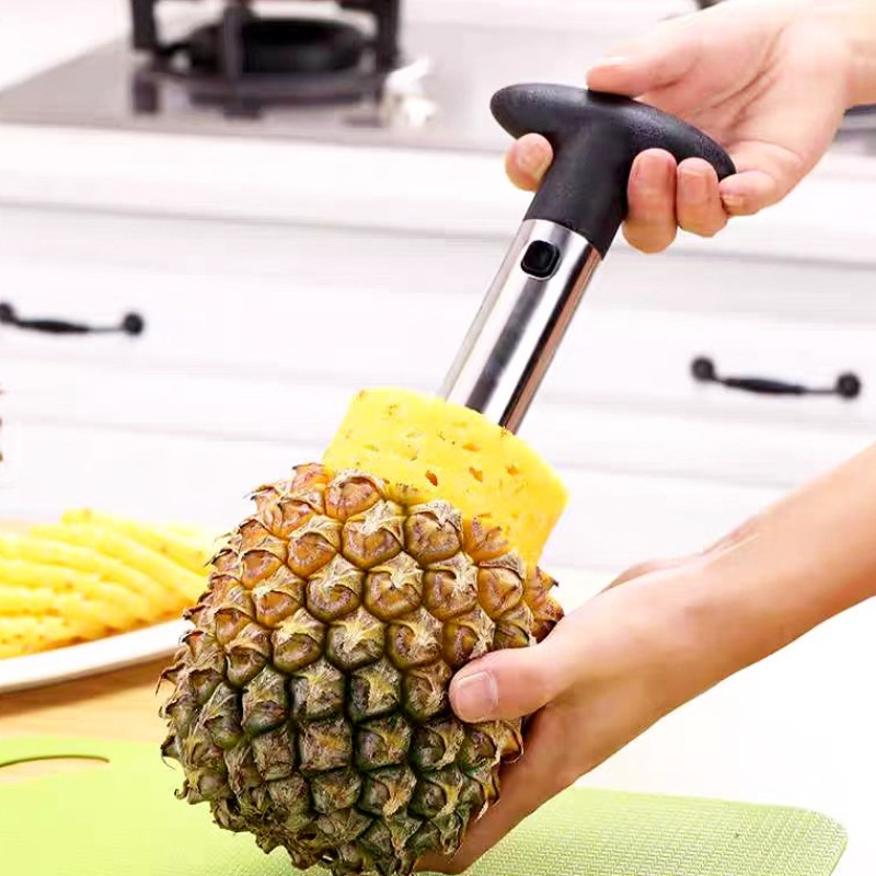 Pineapple Corer Slicer - Multifunctional Pineapple Peeler Corer Slicer Fruit