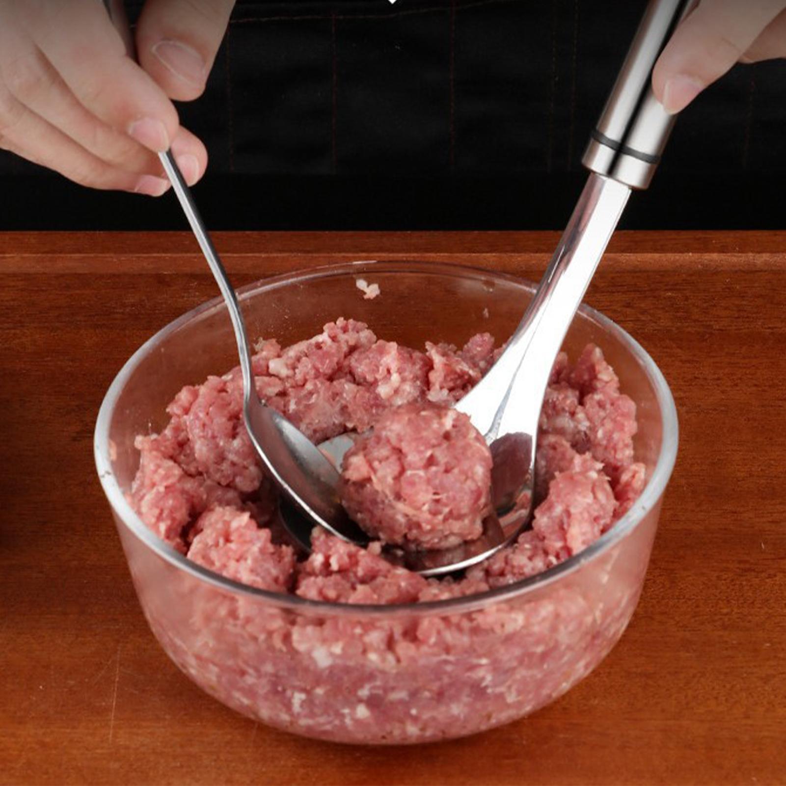 Meal Prep Pork - 2Pcs Meatball Maker Tool with Hole
