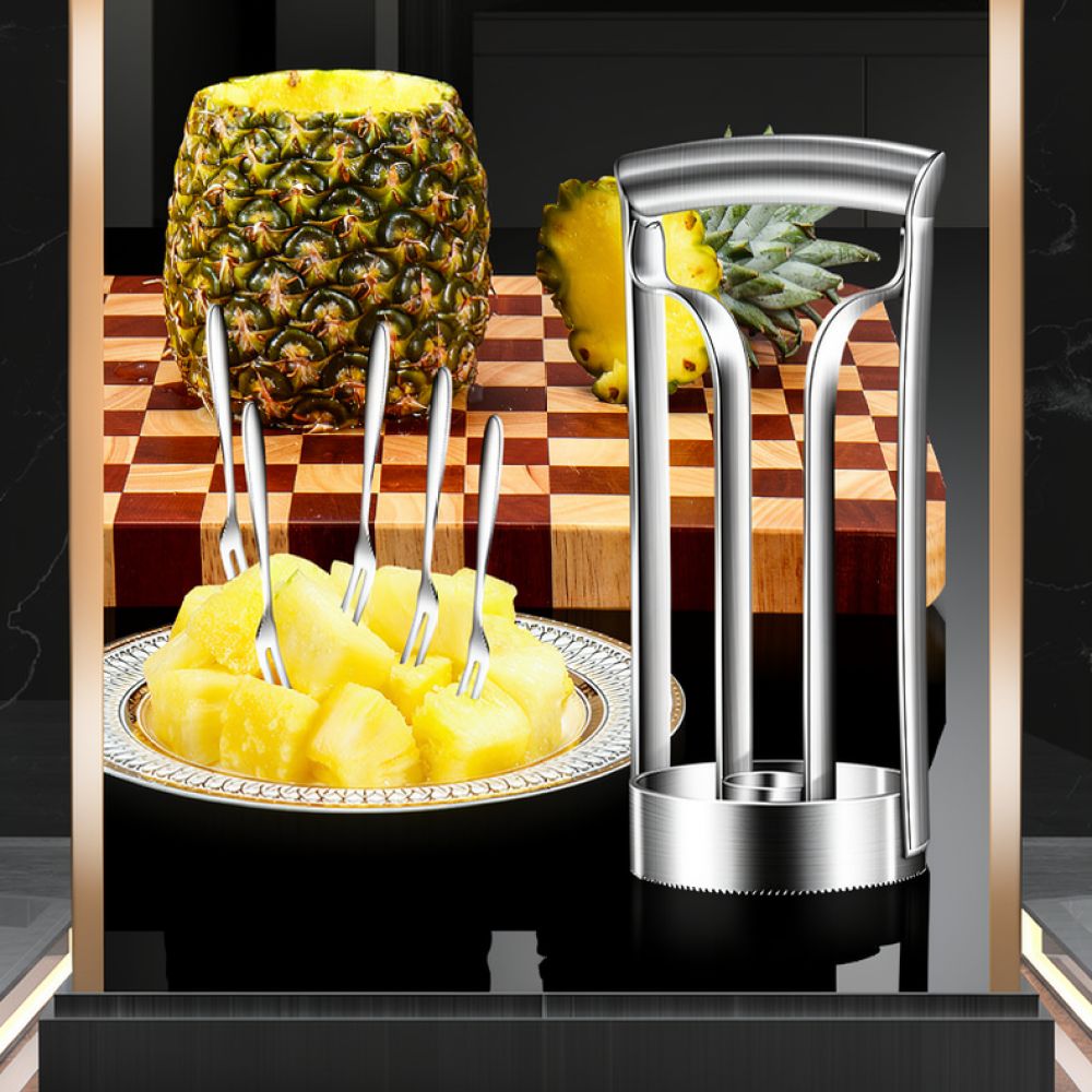 Pineapple Corer Slicer - Stainless Steel Pineapple Corer Tool Slicer