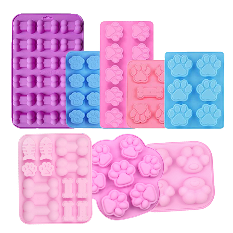 Meal Prep Frozen - Dog Paw Bone Mold Pet Frozen