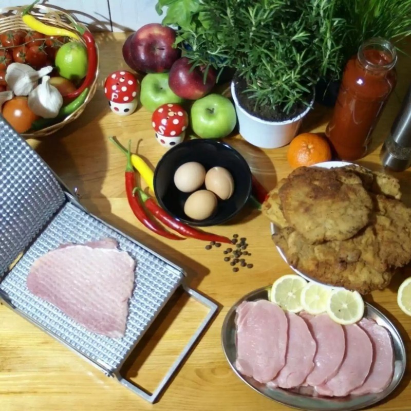 1pcs Meat Tenderizer Stainless - Meal Prep Pork ulasan dan harga