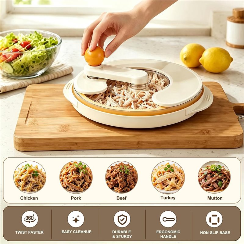 AAAN-Manual Chicken Breast Shr - Meal Prep Pork ulasan dan harga