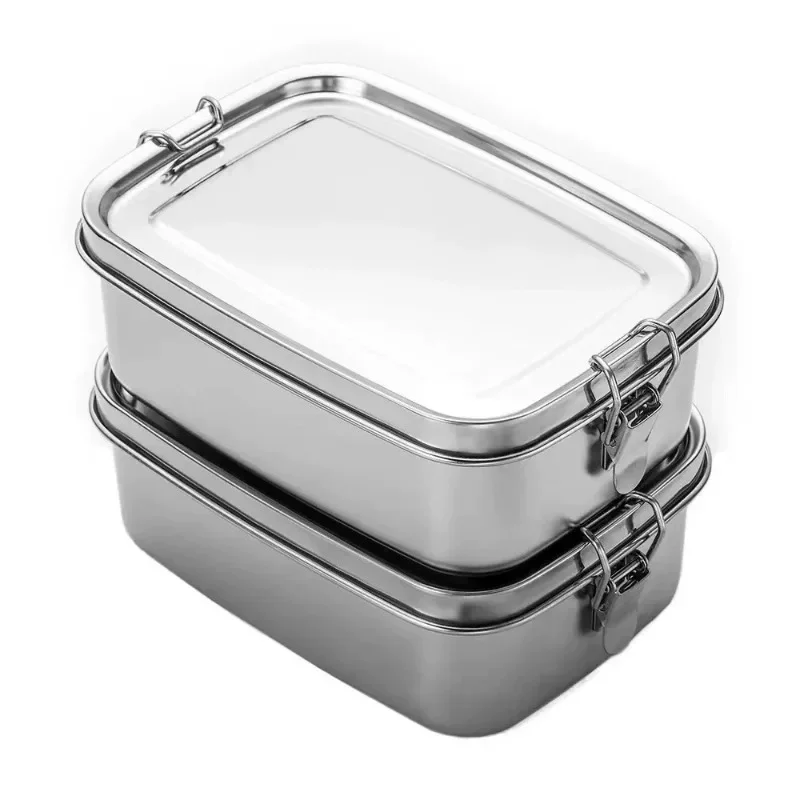 Hot Stainless Steel Lunch Box  - Meal Prep Kinder ulasan dan harga