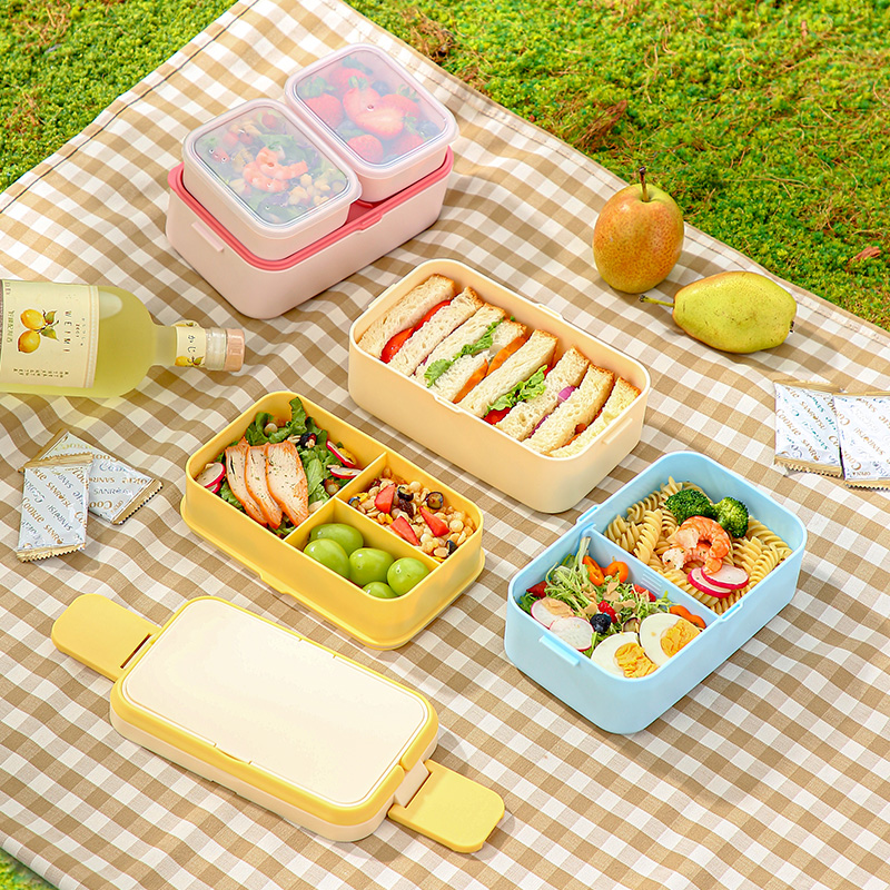 Magic Bento Box Double Layer L - Meal Prep Kinder ulasan dan harga