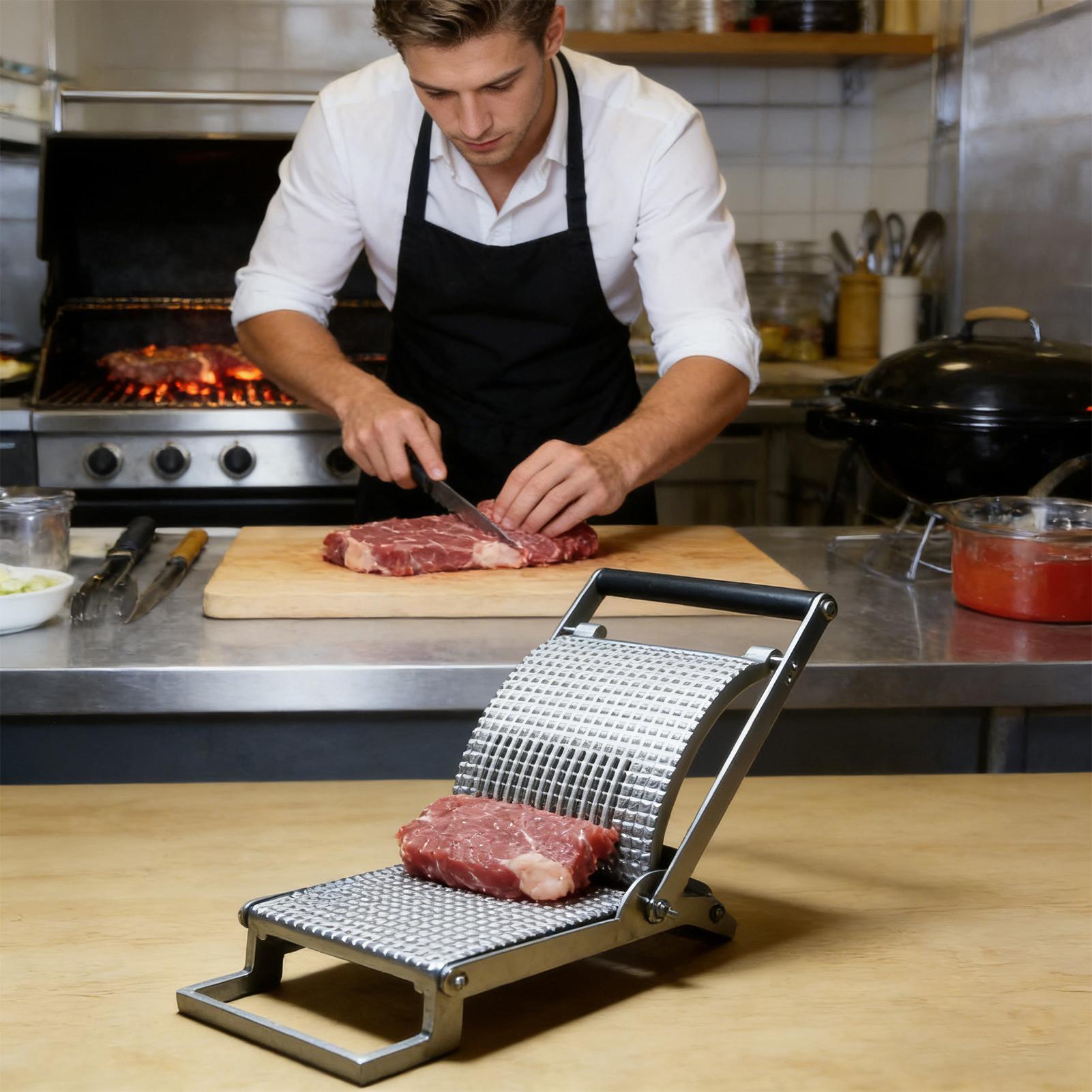 Meat Tenderizer Stainless Stee - Meal Prep Pork ulasan dan harga