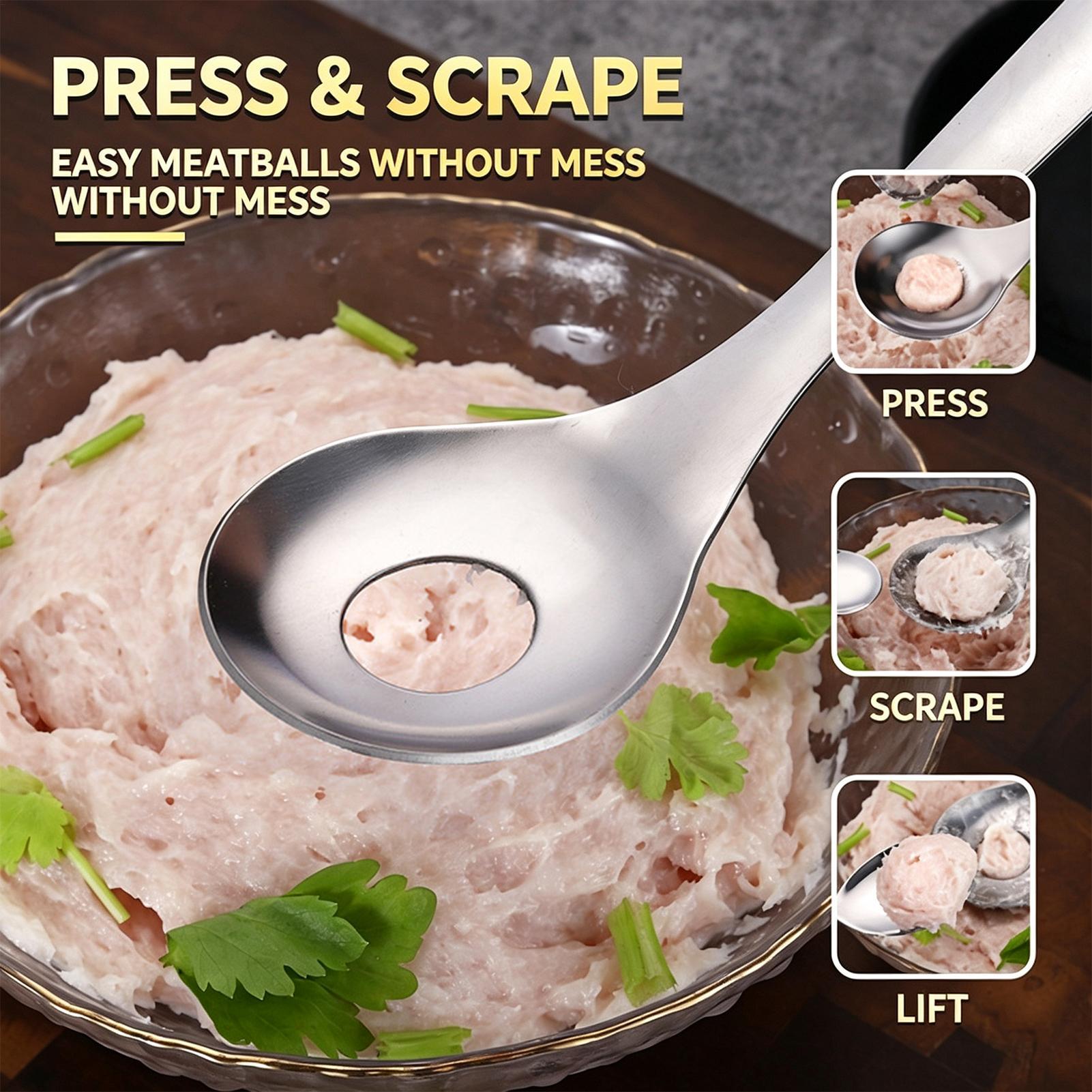 Meatball Scoop Set 304 Stainle - Meal Prep Pork ulasan dan harga
