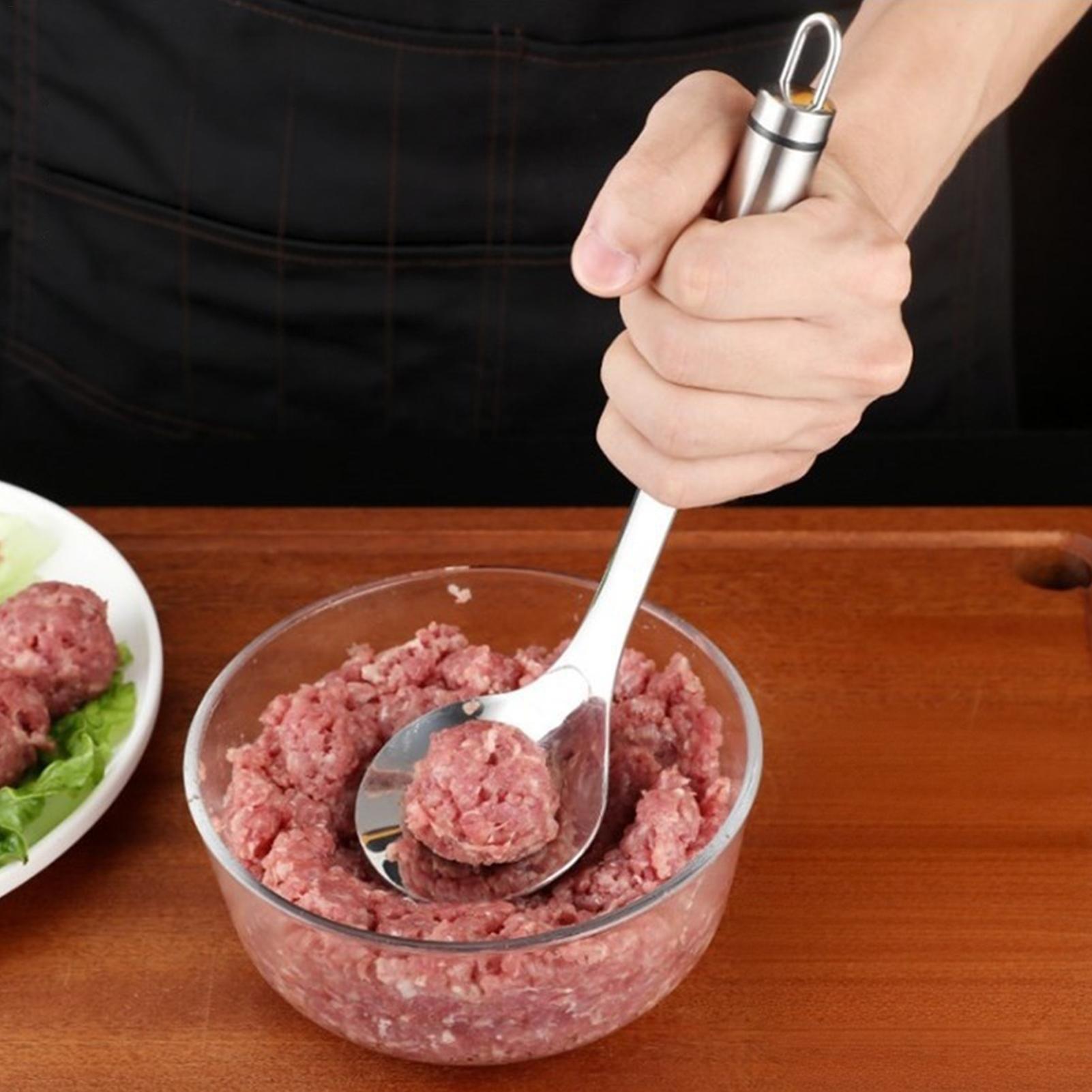 Meatball Scoop Set 304 Stainle - Meal Prep Pork ulasan dan harga