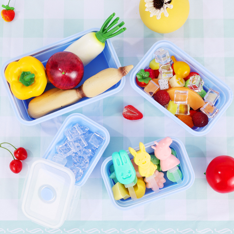 4PS Collapsible Food Storage C - Meal Prep Oatmeal ulasan dan harga