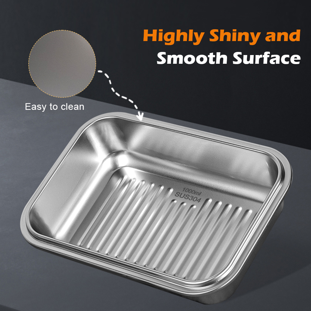 MTM 1000ml 304 Stainless Steel - Meal Prep Kinder ulasan dan harga