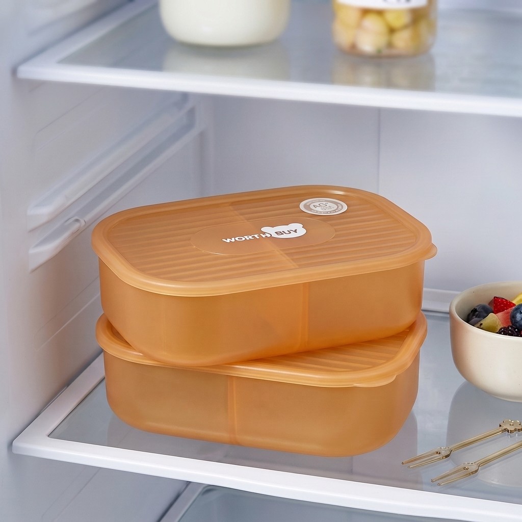 Japanese Plastic Bento Box Kid - Meal Prep Kinder ulasan dan harga