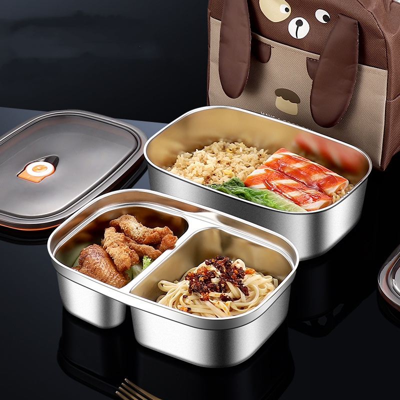 Stainless Steel Lunch Box for  - Meal Prep Kinder ulasan dan harga