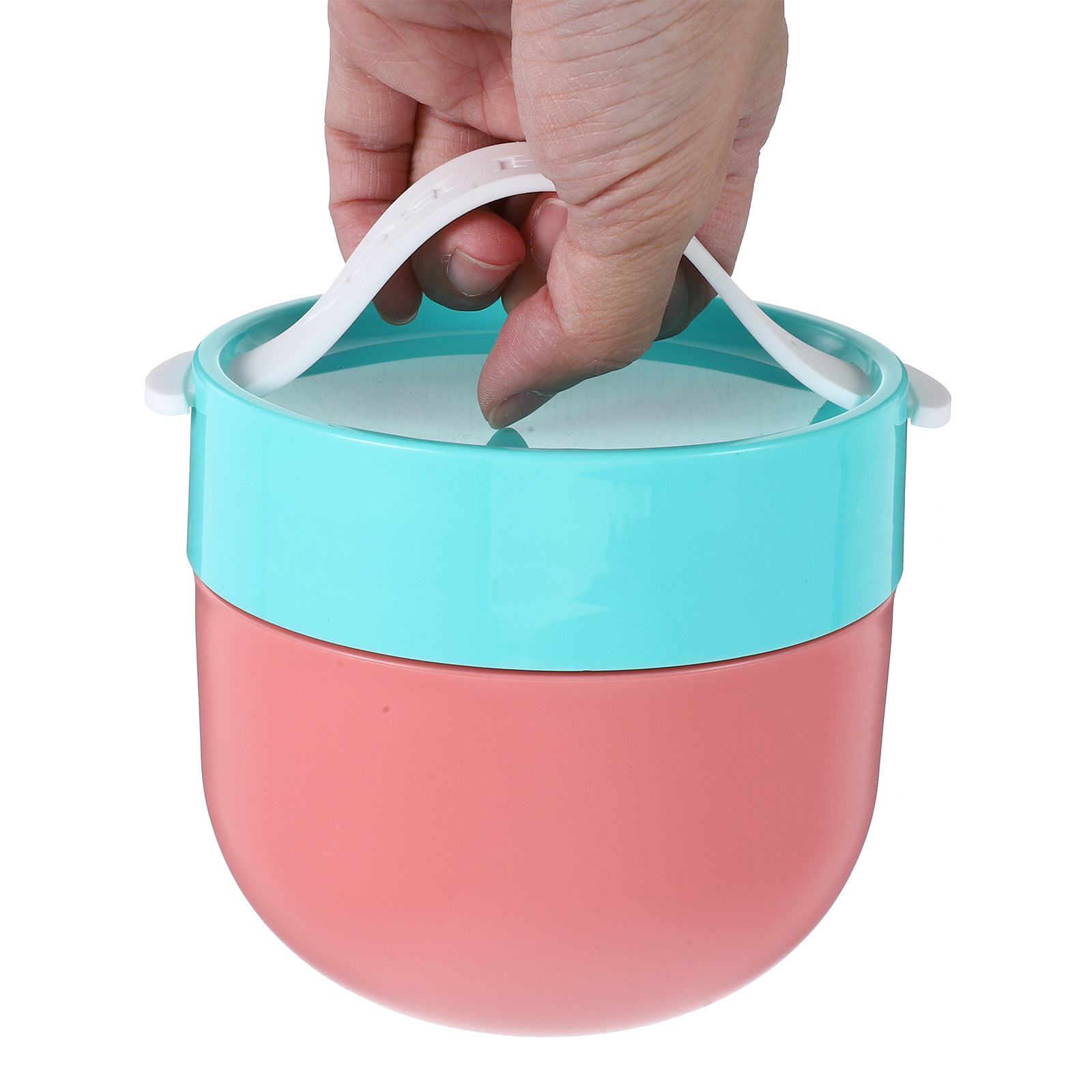 600ml Cereal Cup with Lid and  - Meal Prep Oatmeal ulasan dan harga