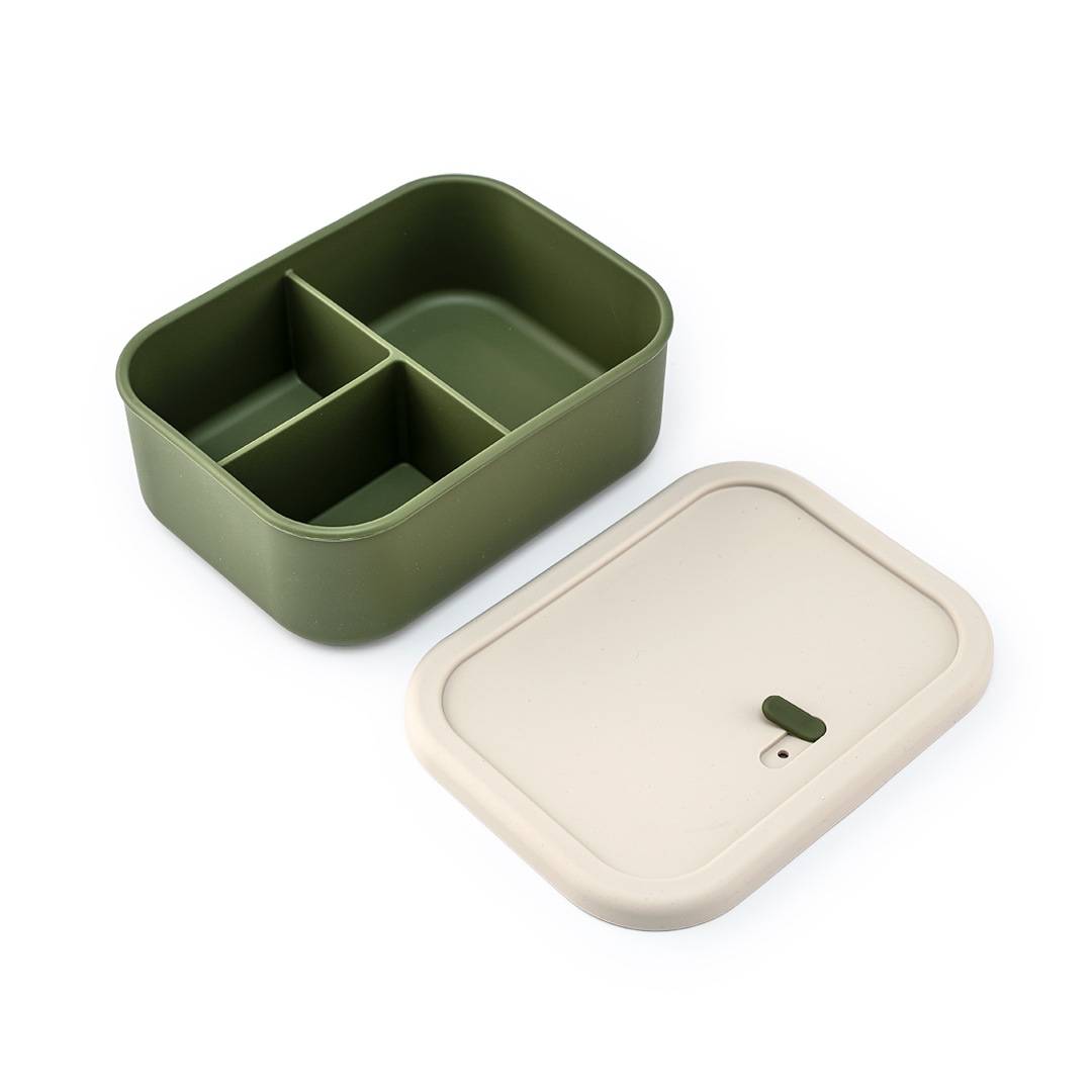 700ml/1300ml Silicone Bento Bo - Meal Prep Boxen Glas ulasan dan harga
