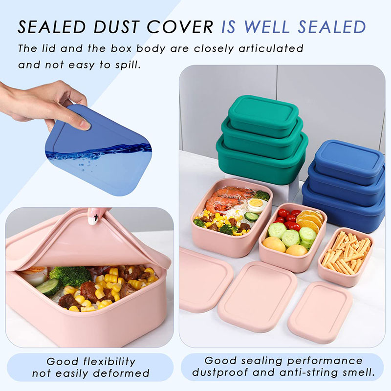 Leak-Resistant Bento Lunch Box - Meal Prep Boxen Glas ulasan dan harga