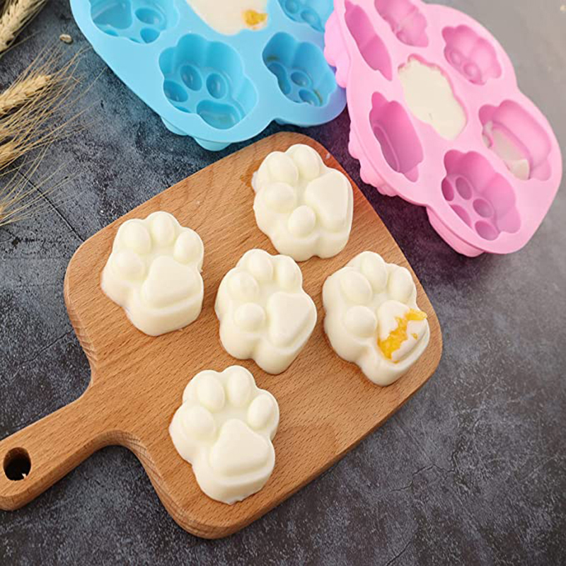 Dog Paw Bone Mold Pet Frozen T - Meal Prep Frozen ulasan dan harga