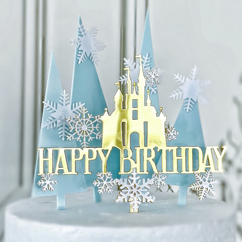 Frozen Snowflake Theme Birthda - Meal Prep Frozen ulasan dan harga